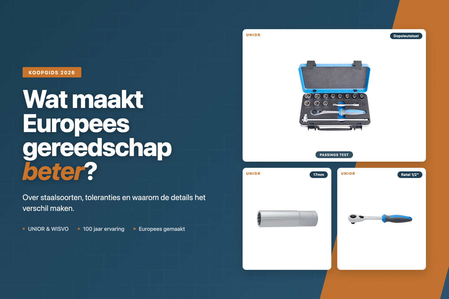 Wat maakt Europees handgereedschap beter? Het kwaliteitsverschil uitgelegd