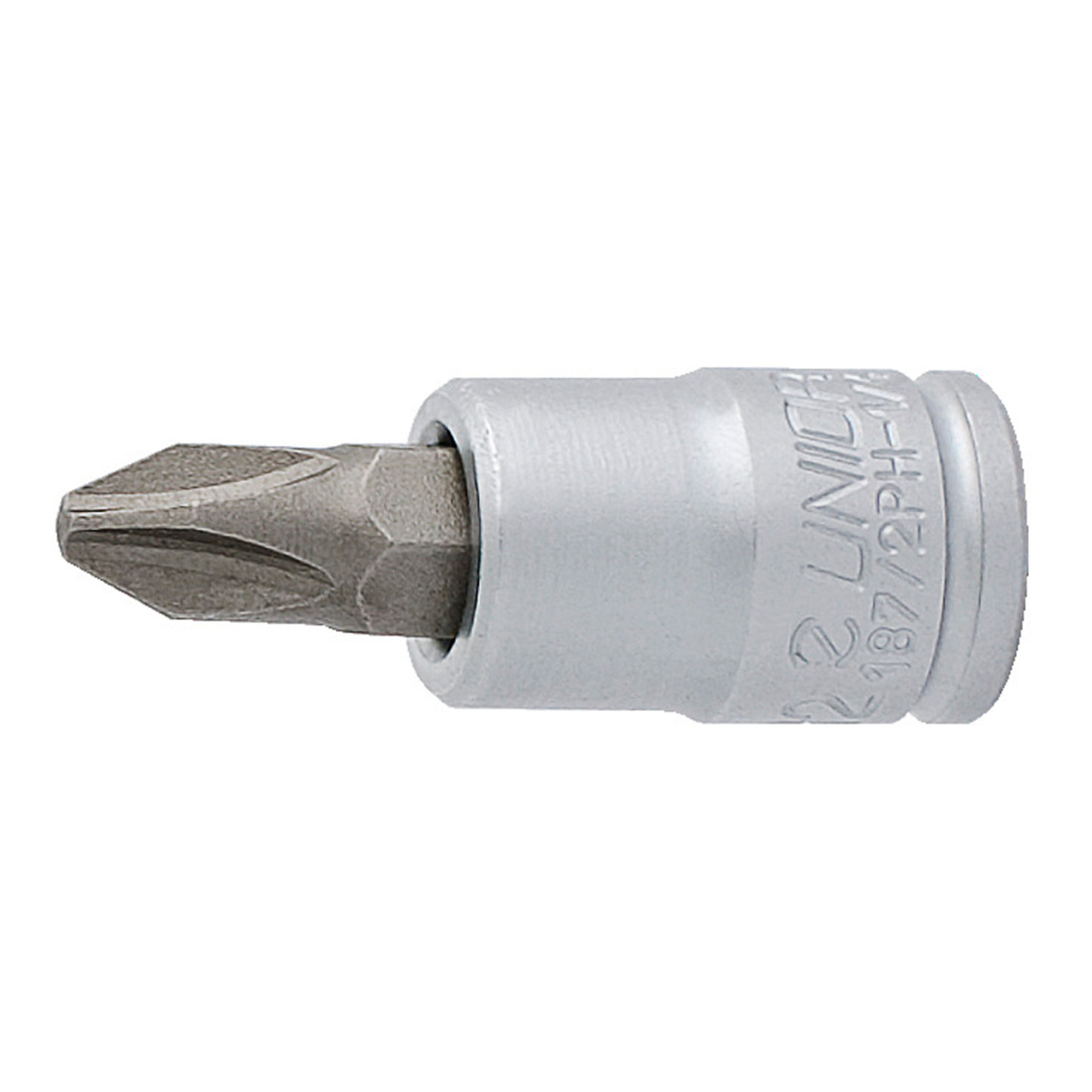 UNIOR Dopsleutel-schroevendraaier 1/4" PH2