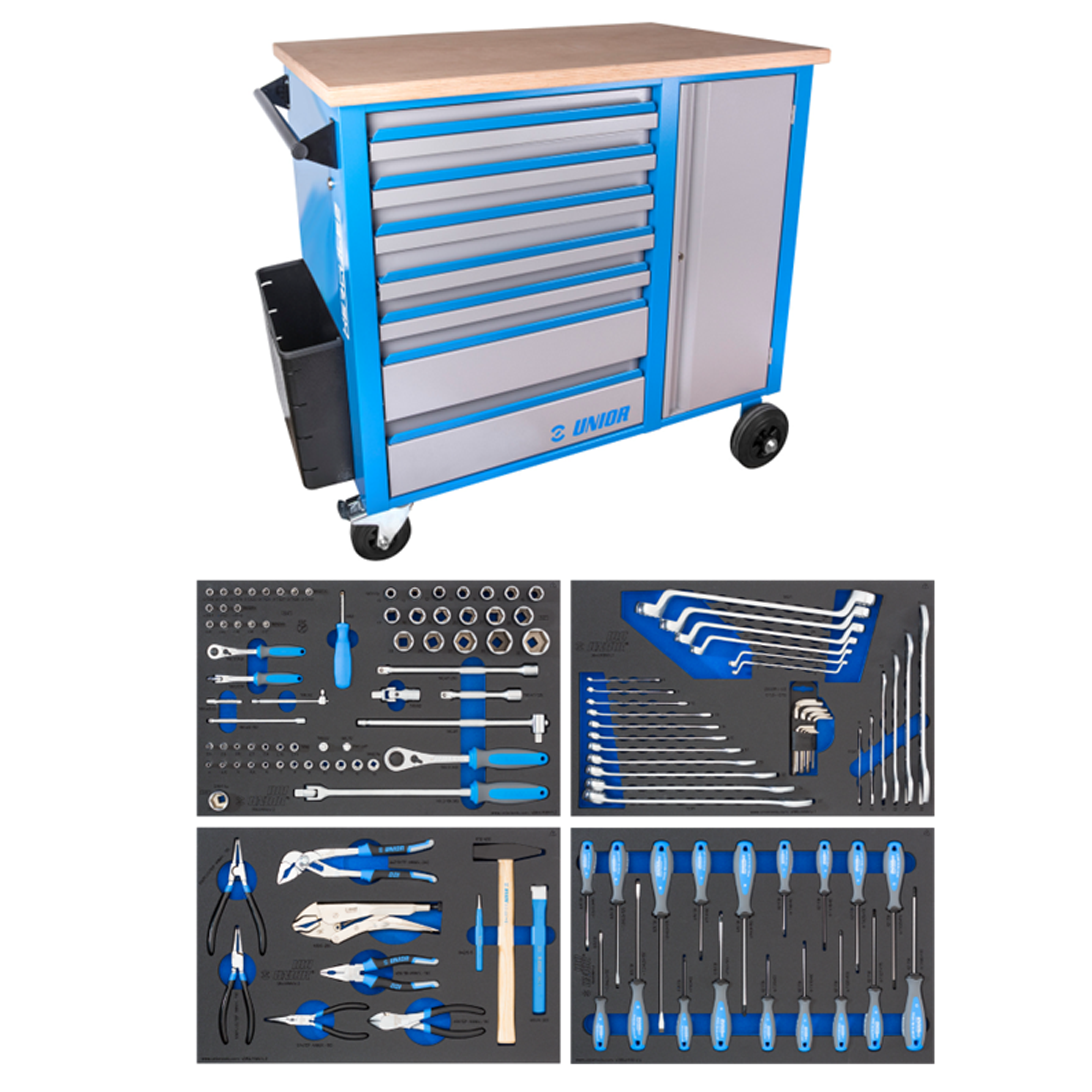 UNIOR Wagen H2 Set Delig Anniv 119-delig