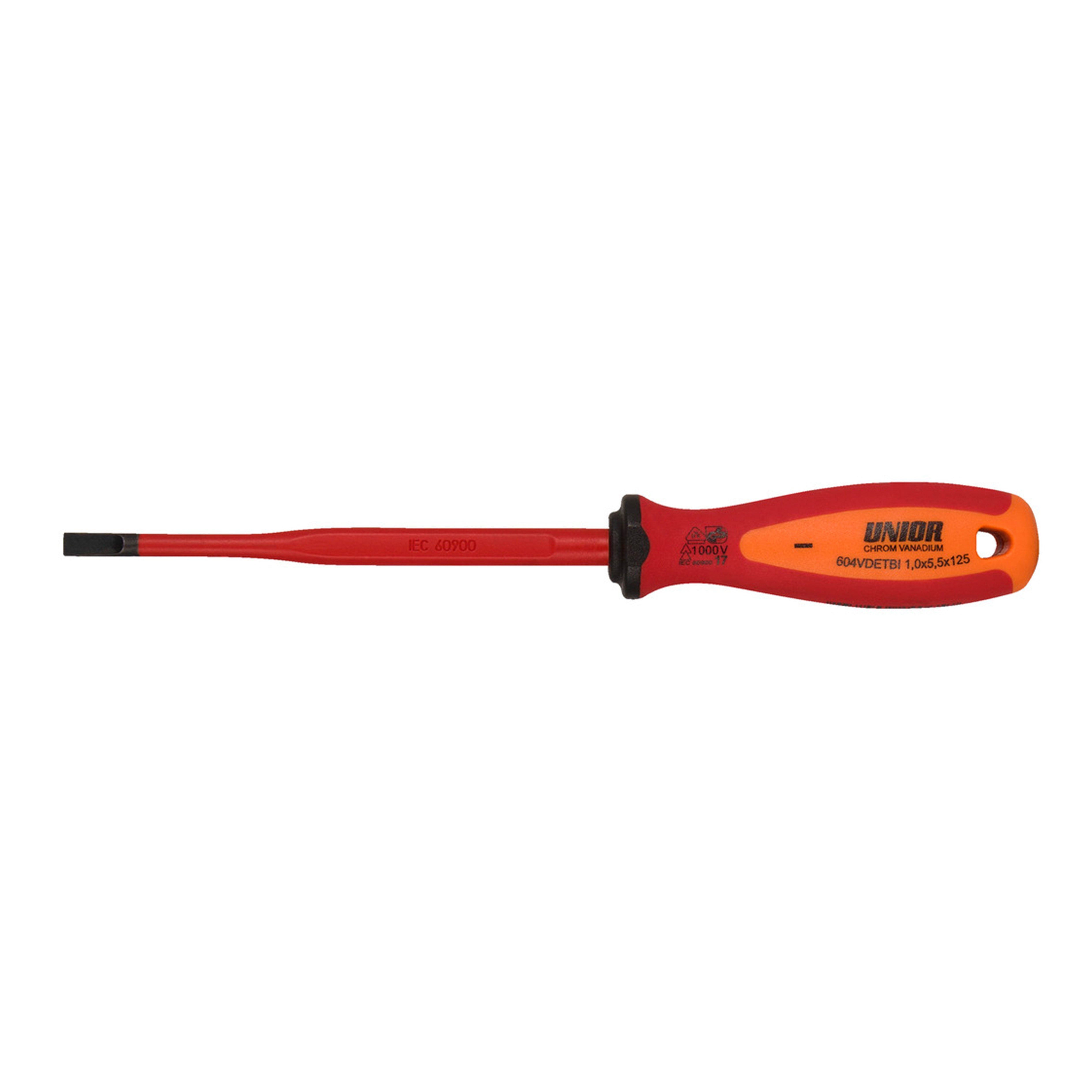 UNIOR VDE Elektricien Schroevendraaier TBI Slim Sleuf 0.8 x 4.0 x 100