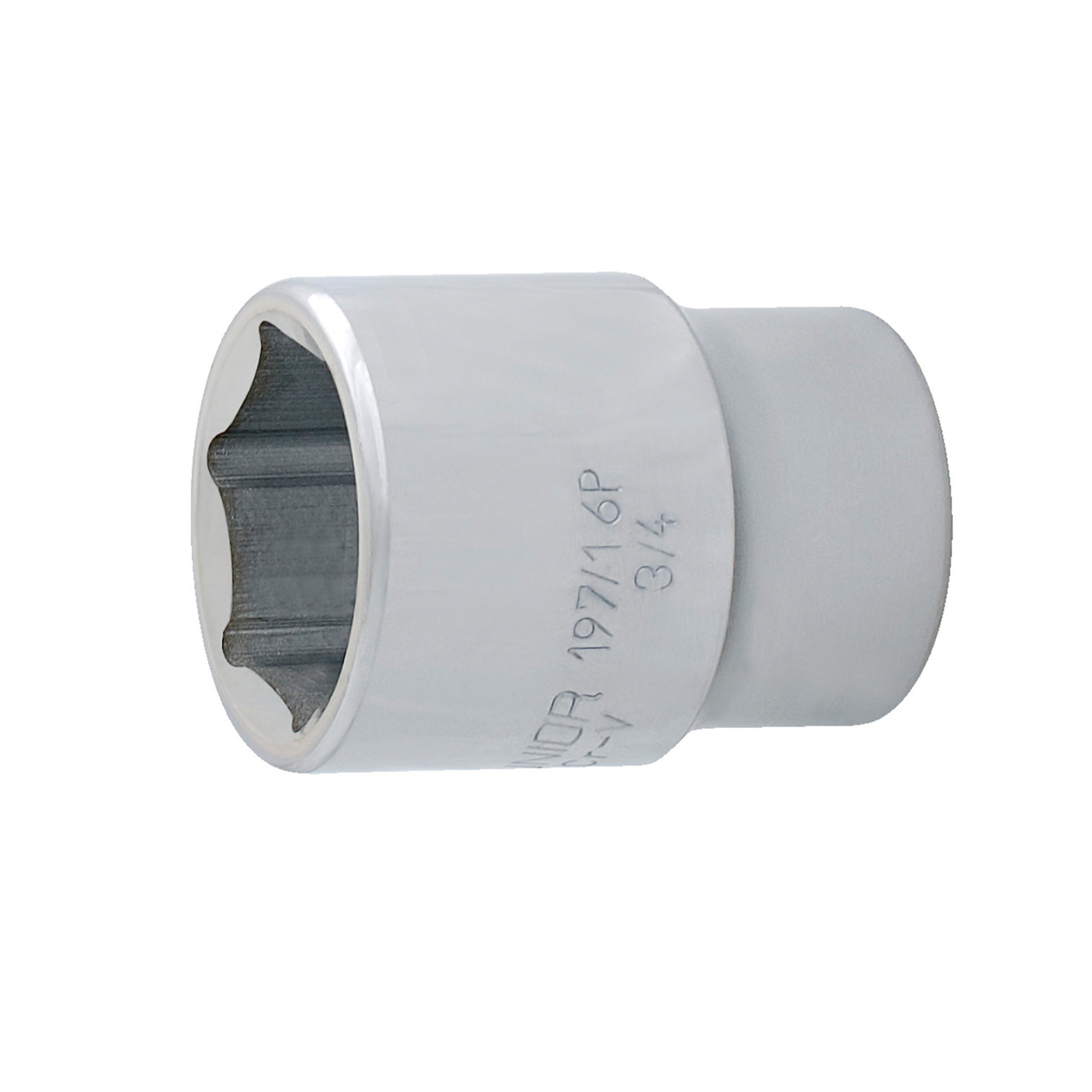 UNIOR Dopsleutel 3/4" 22mm