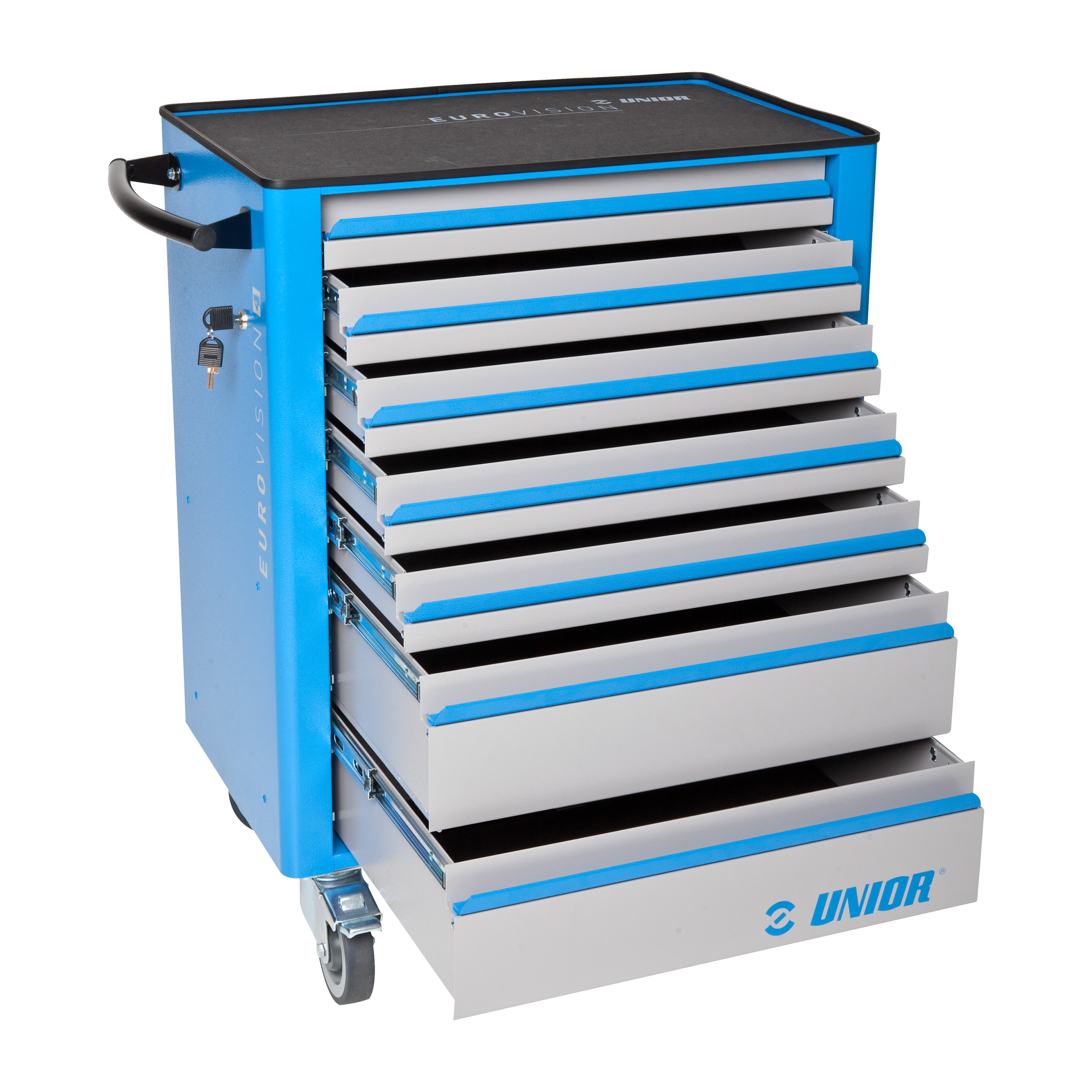 UNIOR Gereedschapset in Gereedschapwagen 940EV4 1011BEV4 192-delig