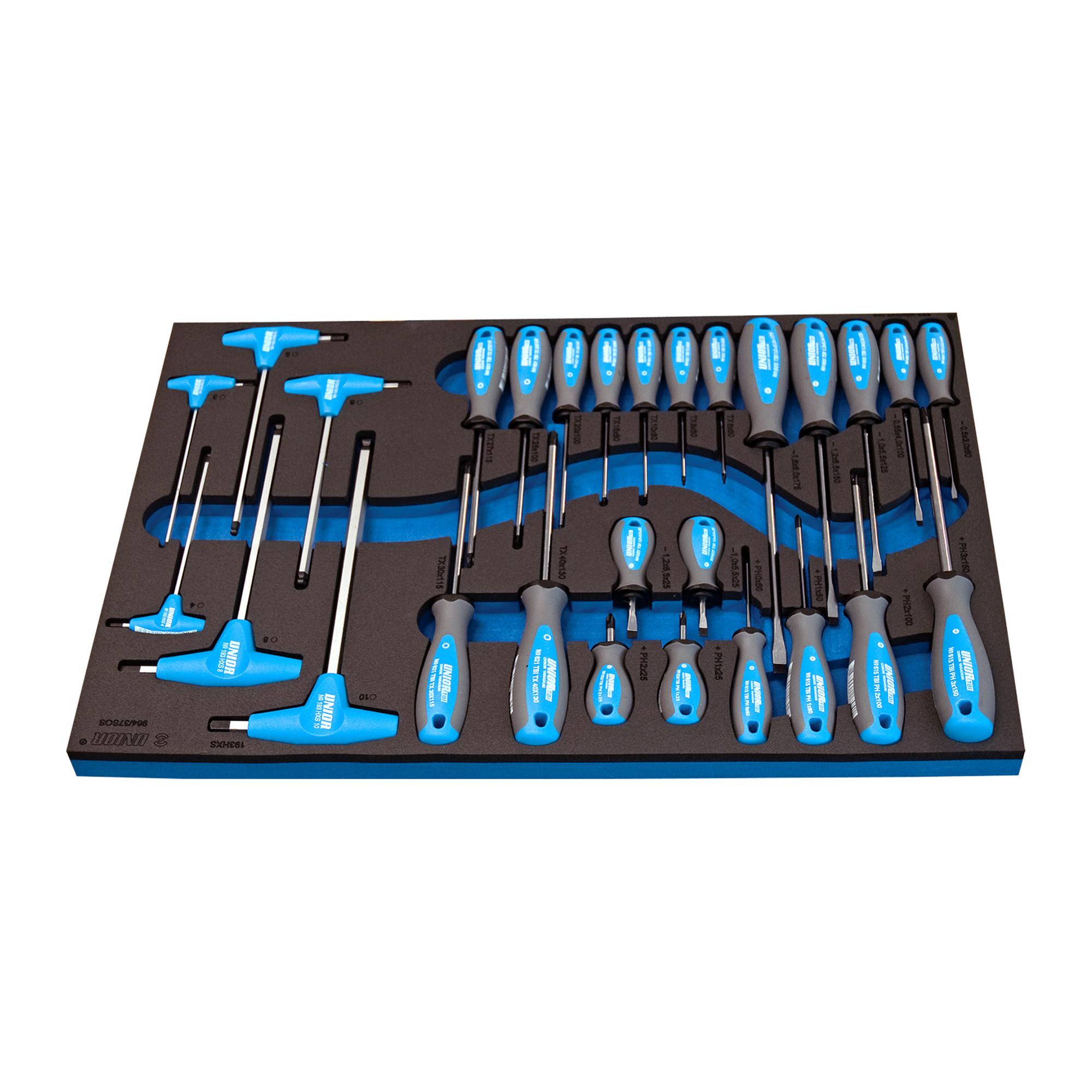 UNIOR Gereedschapset in Gereedschapwagen 940EV4 1011BEV4 192-delig