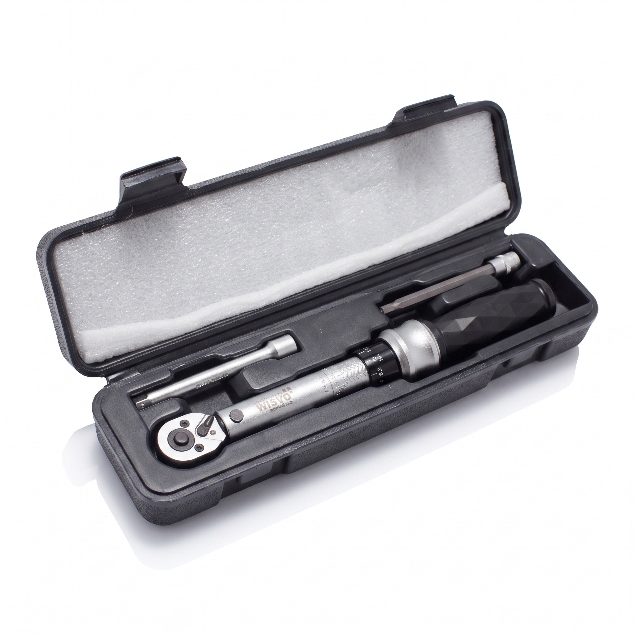 WISVO Momentsleutelset 1/4" 1-25Nm S17