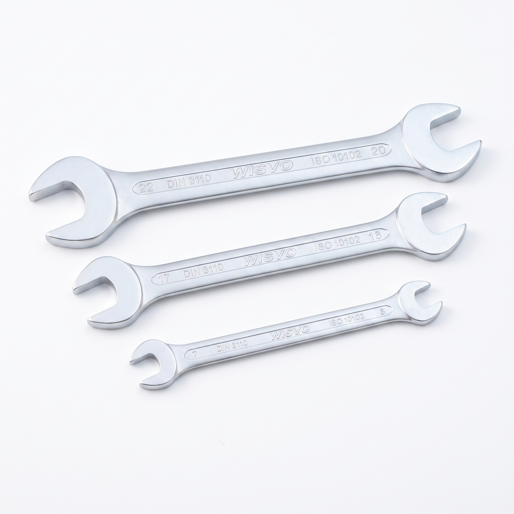 WISVO Steeksleutelset 8 stuks 6-22mm